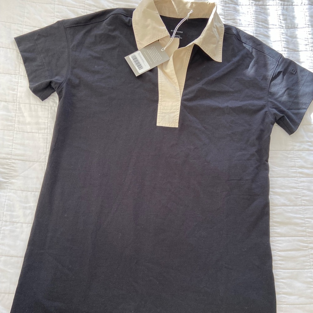 Everlane Retro Jersey Polo Dress